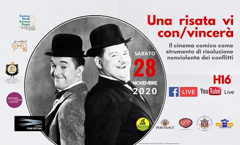 “Una risata vi con/vincerà”, un convegno su cinema e non violenza